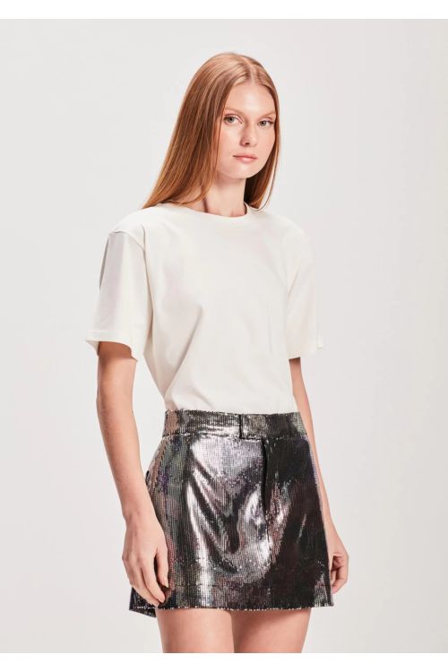 CAMISETA BASICA OFFWHITE TIG