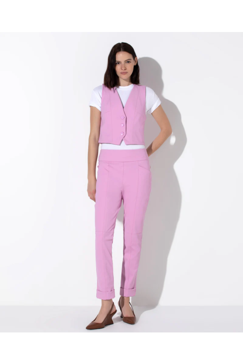 CALCA SKINNY LAURA ROSA CRUSH LAFORT