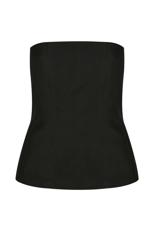 TOP CORSET CREPE PATOU PRETO TIG
