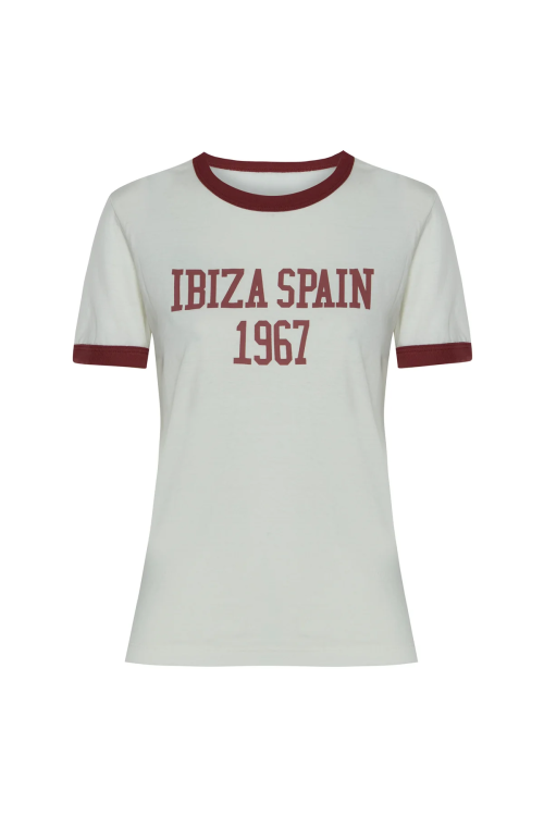 CAMISETA IBIZA SPAIN 1967 OFFWHITE TIG