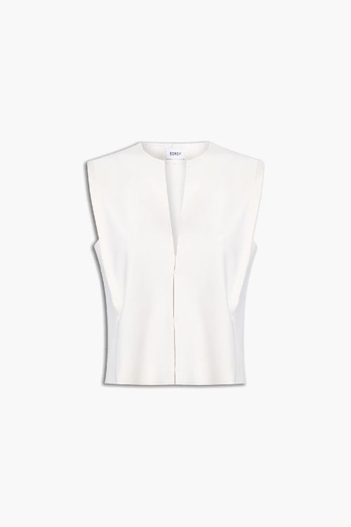 BLUSA PESPONTO MB OFFWHITE EGREY
