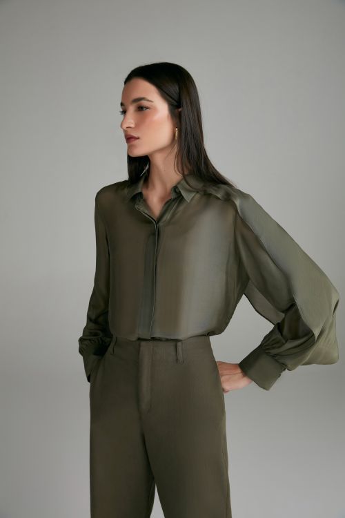 CAMISA AGATHA MANGA LONGA - 3 ALEHA
