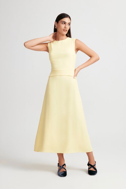 VESTIDO GRACE AMARELO ALEHA
