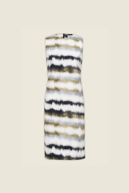 VESTIDO MINI SARJA IKAT ESTAMPA EGREY