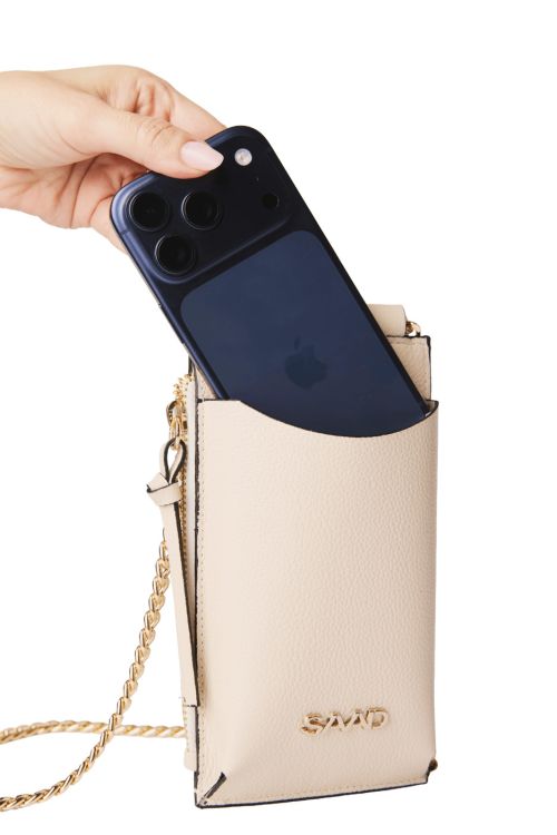 MINI BOLSA FLOATER BAUNILHA SAAD
