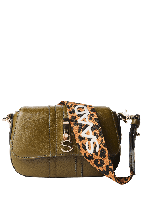 BOLSA FLOATER PEQUENA EM COURO ALCAPARRA SAAD