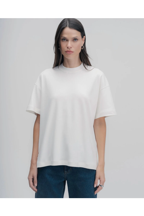 CAMISETA ALGODAO BOYFRIEND OFFWHITE CAMYS