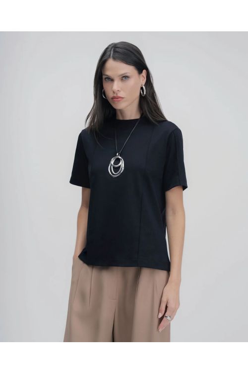 CAMISETA LEGACY ALGODAO PRIMA PRETO CAMYS