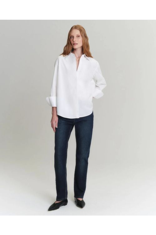 CALCA JEANS  RETA COMFORT NORDIC AZUL CAMYS