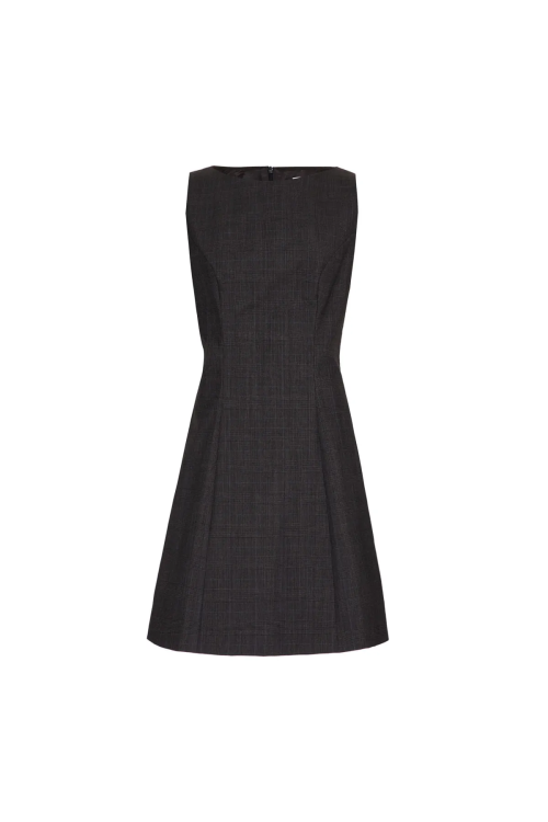 VESTIDO CURTO WHISPER RETO CINZA LALIBELA