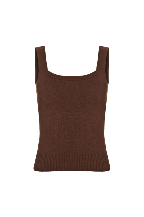 REGATA TRICOT HELENA MARROM LALIBELA