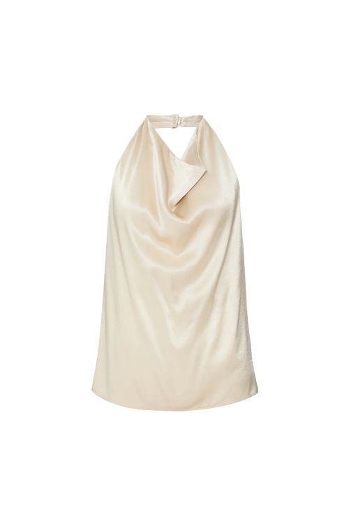 BLUSA FRENTE UNICA OLIVER CETIM AREIA LALIBELA