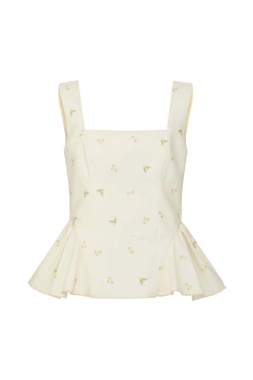 TOP MINI NARCISSUS OFFWHITE - LALIBELA