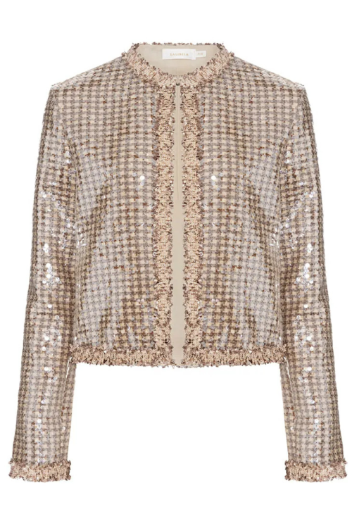 CASAQUETO ESTELA EM TWEED PAETE LALIBELA
