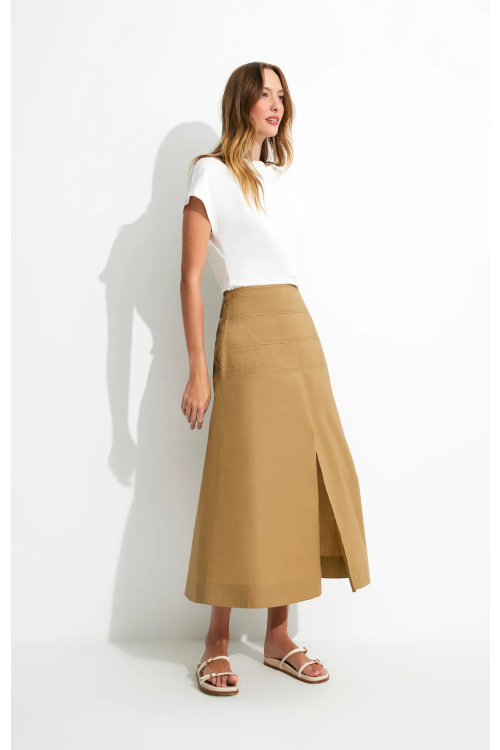 T-SHIRT FLORA VISCOSE COM ELASTANO ALEHA