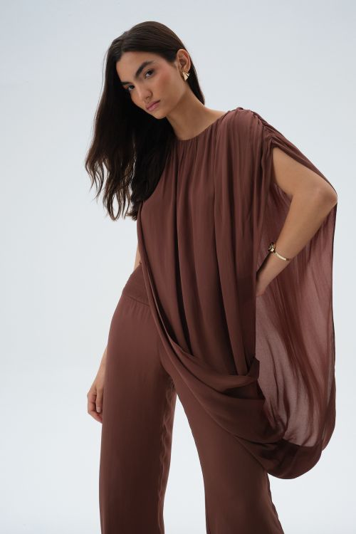 BLUSA MATILDA CHOCO ALEHA