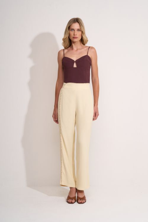 CALCA CHLOE AMARELO - ALEHA