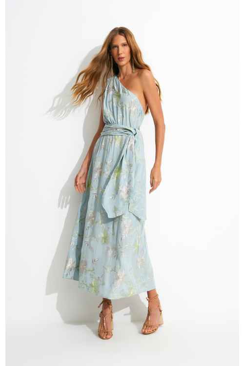 VESTIDO JOLIE 100% VISCOSE VERDE MENTA ALEHA