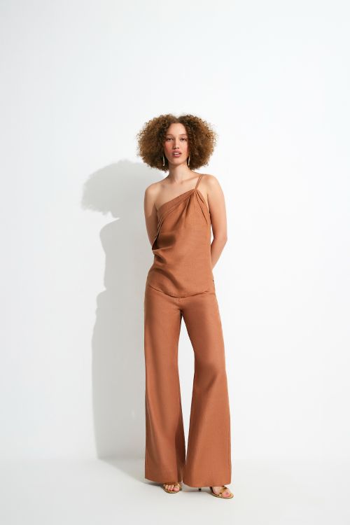 BLUSA ANTONELLA 2 ALCA CARAMELO ALEHA