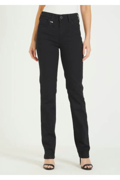 CALCA JEANS MARISA 2 SLIM PRETO FORUM