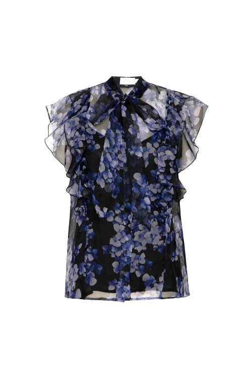 CAMISA LIMINAL SEDA ESTAMPA LALIBELA