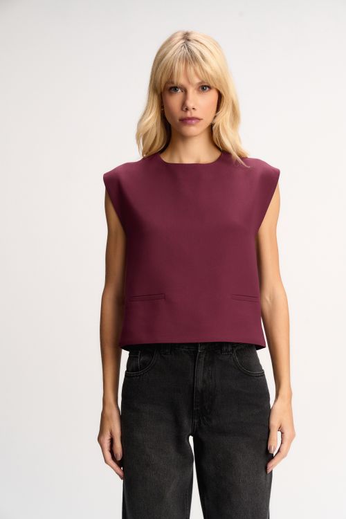 REGATA DOPAMINE CLASSIC ALFAIATARIA CREPE PATOU BORDO CAMYS