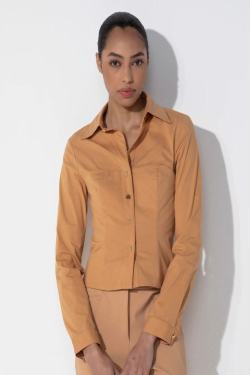 CAMISA CORSET AGATHA BEGE STREET LAFORT