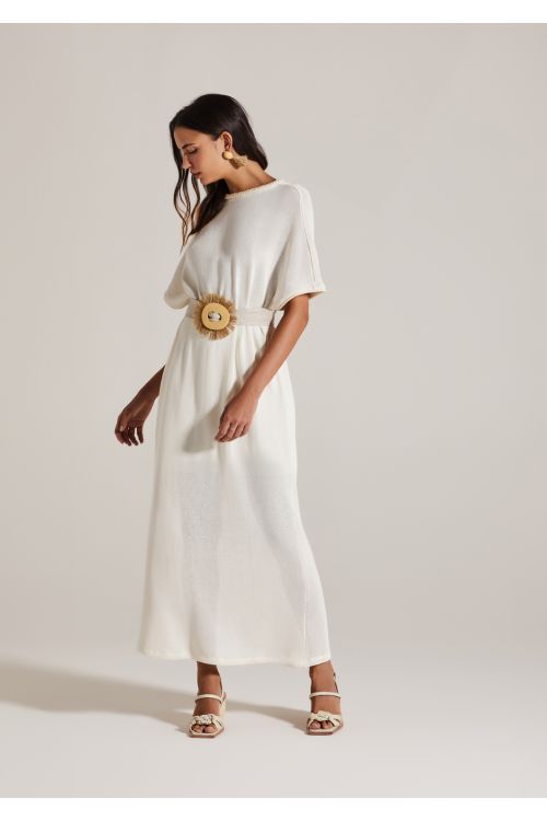 VESTIDO FLAVIA OFFWHITE ALEHA