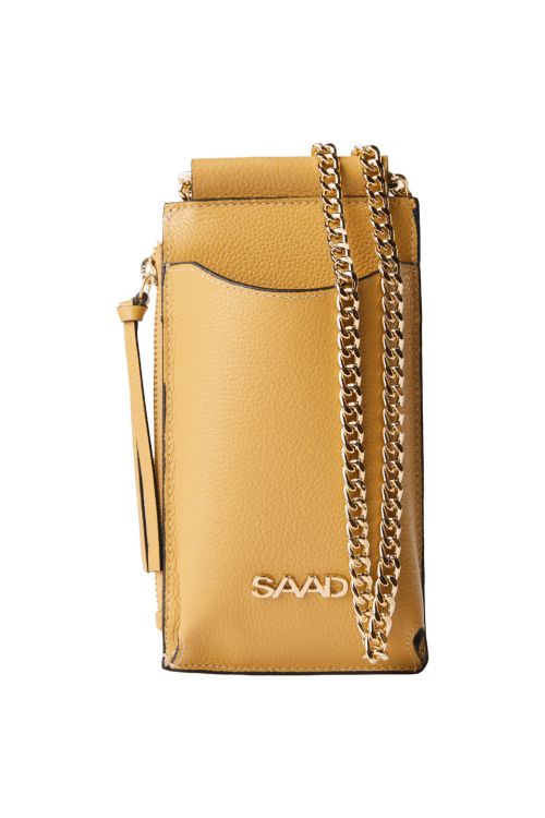 MINI BOLSA FLOATER OCRE  SAAD