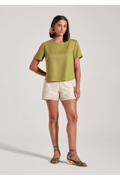 SHORTS ALANA NATURAL ALEHA