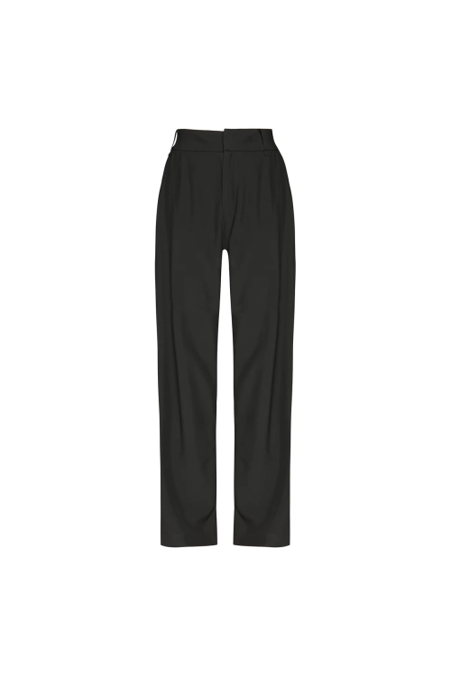 CALCA ALFAIATARIA PREGAS CREPE PATOU PRETO TIG