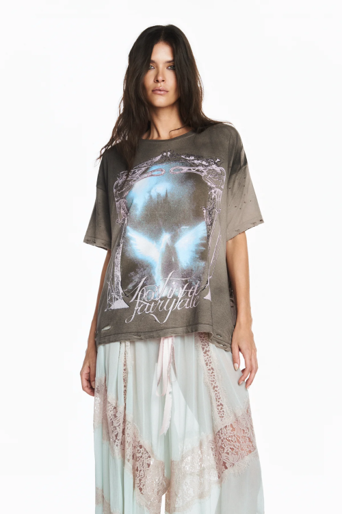 CAMISETA TIL THE END CINZA TIG