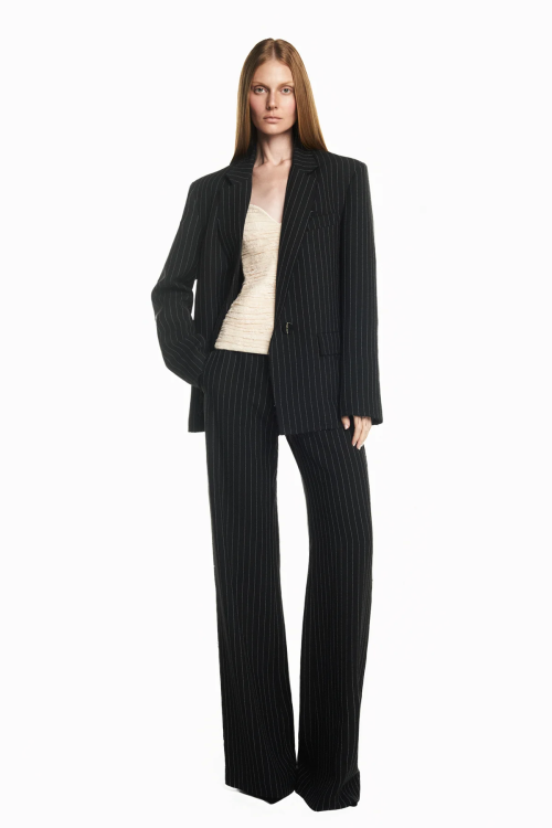 BLAZER ALFAIATARIA A FIO HEAVY RISCA DE GIZ TIG