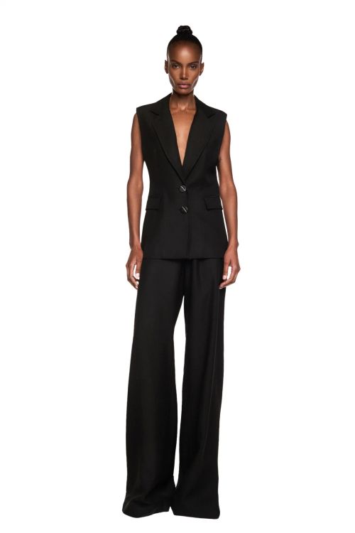 COLETE ALFAIATARIA CREPE HEAVY PATOU PRETO - TIG
