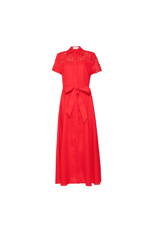 CHEMISE ELEGANT VERMELHO LALIBELA