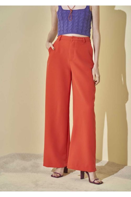 CALCA ALFAIATARIA VERMELHO WILLOW L'CECCI