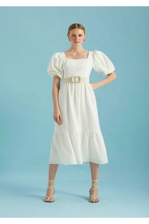 VESTIDO NATY  OFFWHITE IORANE