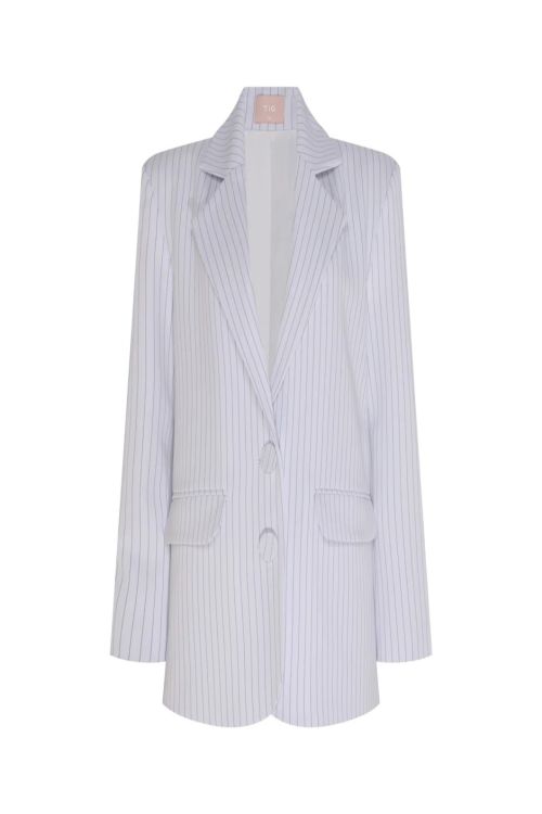 BLAZER RISCA DE GIZ BRANCO TIG