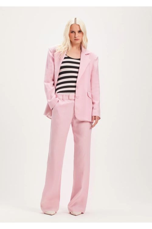 BLAZER LINHO GROSSO ROSA CHICLETE TIG