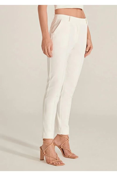 CALCA SKINNY BLOCK OFFWHITE CORI