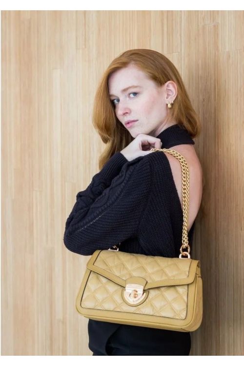 BOLSA NYLON FLOATER APRICOT SAAD