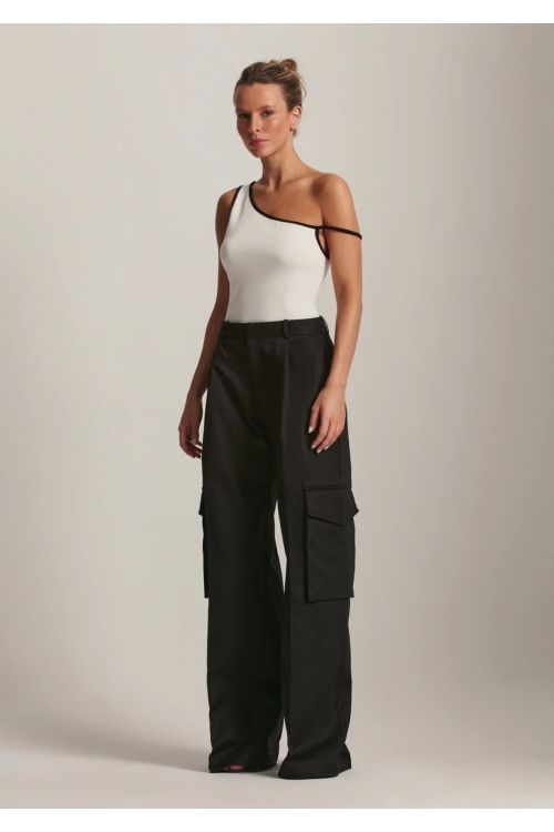 CALCA CARGO PANT. COTTON PREM. PRETO TIG